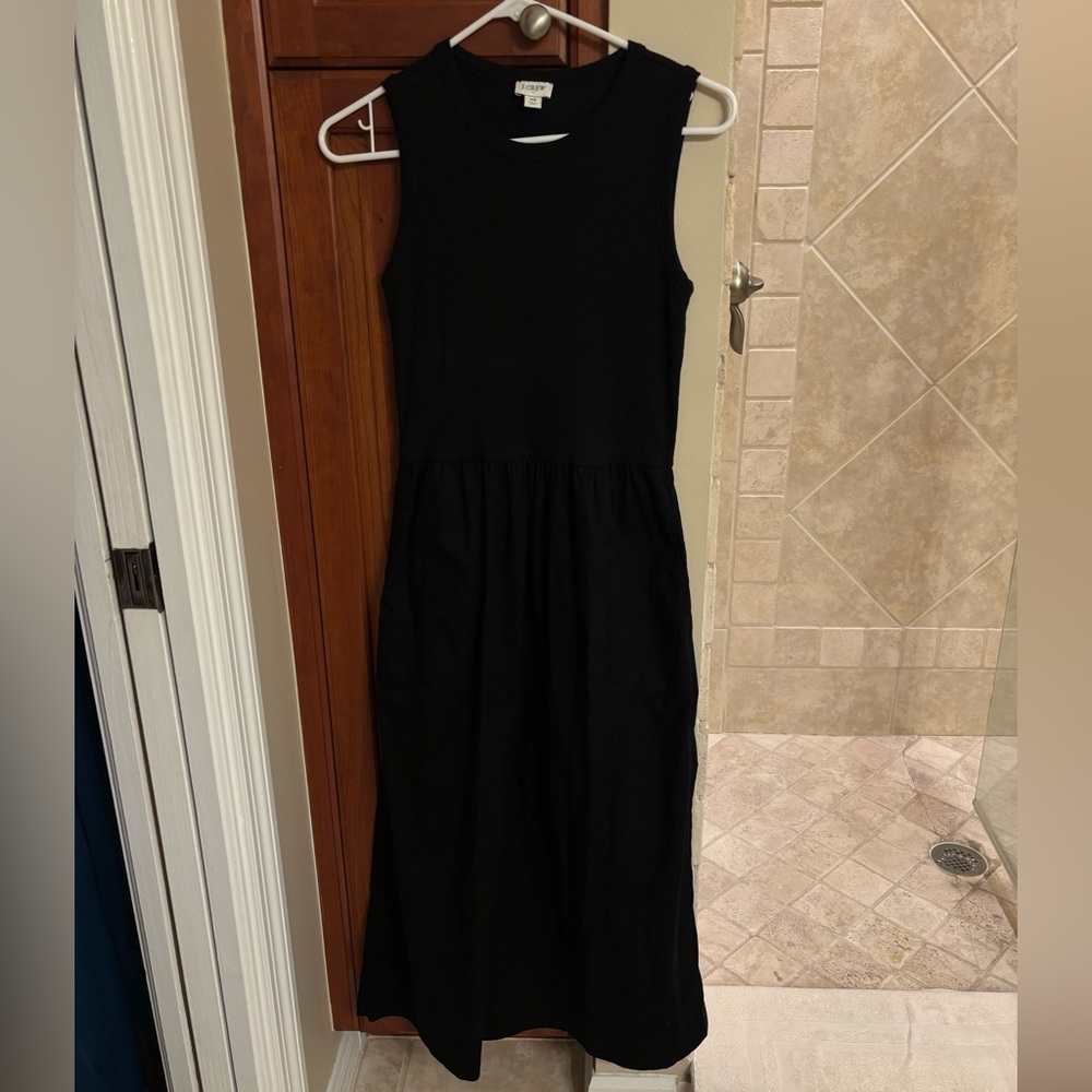 J.Crew Ribbed-knit Mixy Dress